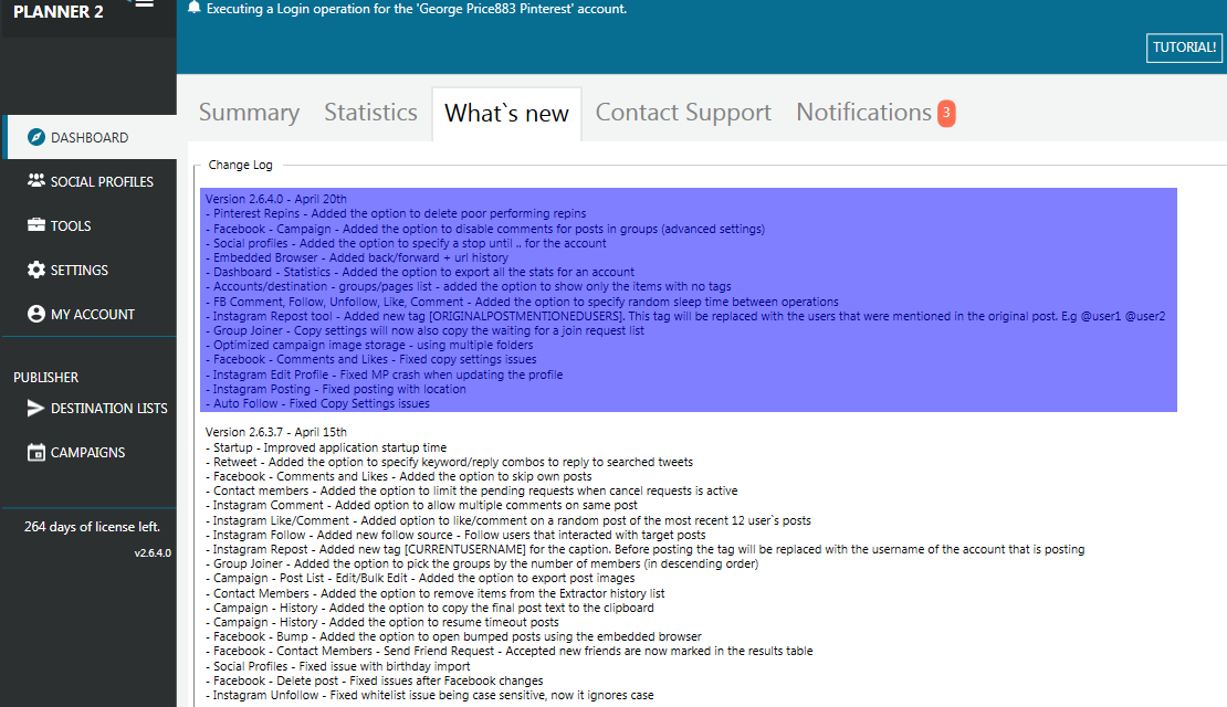 Mass Planner Update v2.6.4.0