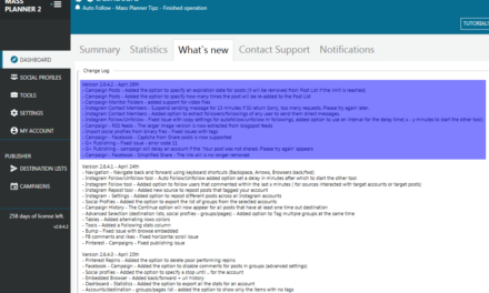 Mass Planner Update v2.6.4.2