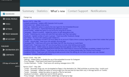 Mass Planner Update v2.6.7.2