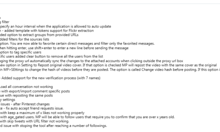 Mass Planner Update v2.7.6.3