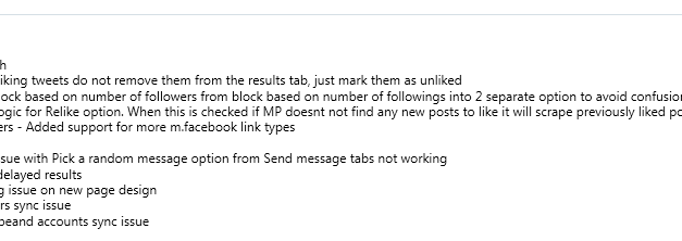 Mass Planner Update v2.7.6.4